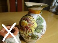 kl. Keramikvase als Deko mit Blumendekor, Henkel, 12 cm Baden-Württemberg - Ehingen (Donau) Vorschau