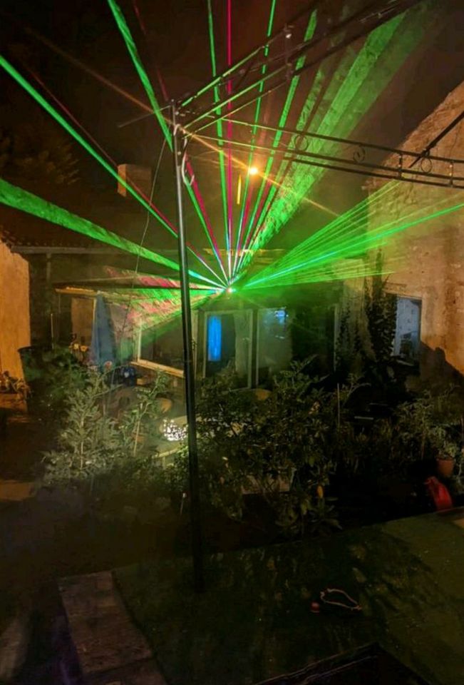 Vermiete Laser Party Effektstrahler Geburtstag, Hochzeit, Feiern in Bad Freienwalde