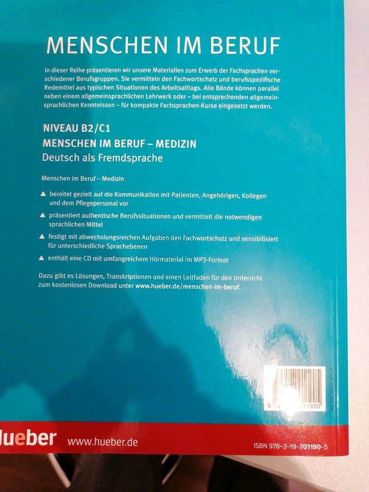 Menschen im Beruf Medizin B2/C1 in Riedenburg