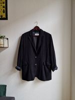 Weekday Blazer Leinen Oversize meliert Schwarz 42 L XL 44 XXL 80s Leipzig - Leipzig, Südvorstadt Vorschau