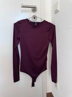 Amisu • Body Langarm Basic • weinrot • NEU | Gr. XS 34 Rheinland-Pfalz - Wittlich Vorschau
