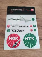 DIN A4 Racing Aufkleber Bogen NGK NTG Zündkerzen ! 2,90 Euro Bayern - Weiden (Oberpfalz) Vorschau