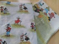 Orig. 80er Walt Disney Bettwäsche* vintage* Mickey mouse* Goofy* Bayern - Heldenstein Vorschau