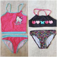 HELLO KITTY Bikini Gr. 122 128 Badesachen Badehose Badeoberteil Dresden - Klotzsche Vorschau