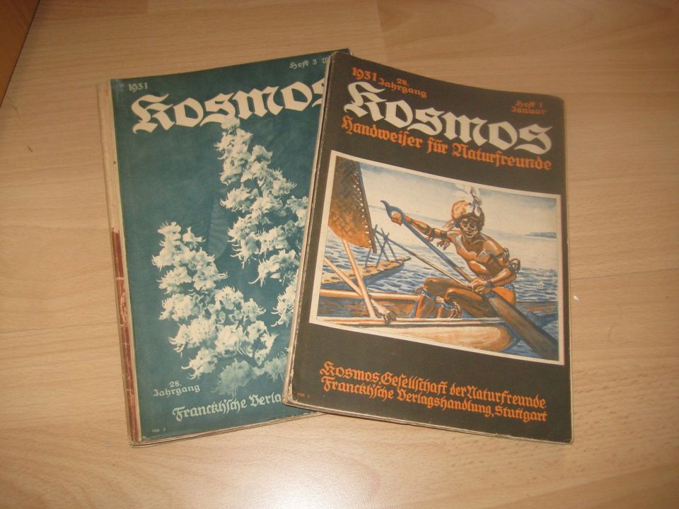 Kosmos Zeitschriften 1929-1966 (112 stk) in Gutem Zustand in Erlangen