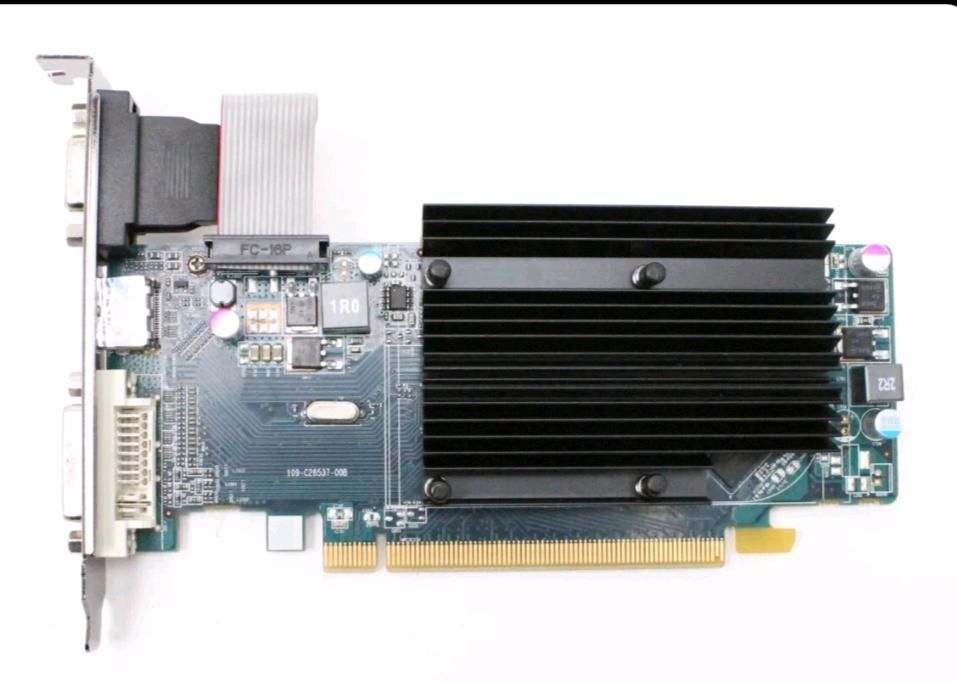 AMD Radeon HD 5450 1 GB DDR3 PASSIV SILENT DVI, HDMI, VGA PCI-E in Lippstadt