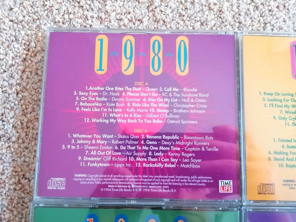 CD Sammlung - The 80's Collection in Jessen (Elster)