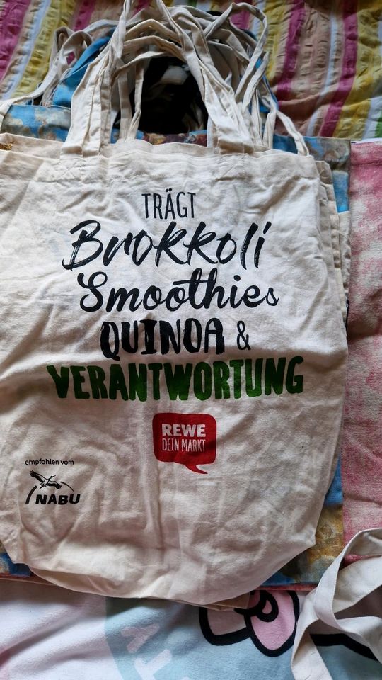 Stofftaschen/Jute Beutel zum abgeben in Bous