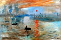 Claude Monet- Sonnenaufgang p96952 120x180cm Ölgemälde handgemalt Berlin - Treptow Vorschau