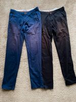 2x Jack & Jones Chino Hosen blau und schwarz Gr. Gr. W32/L34 Bergedorf - Hamburg Billwerder Vorschau