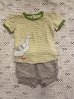 Alana T-Shirt und Short Leinen gelb grau Gans Gr 74 Bayern - Neumarkt i.d.OPf. Vorschau