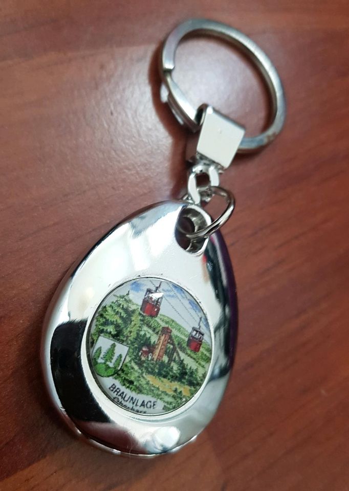 Schlüsselanhänger aus Metall Braunlage Souvenir in Bremen