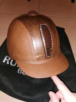 Reithelm * Croco/Kroko Cognac Braun * 56cm* NEU * Limited Edition Hessen - Rödermark Vorschau