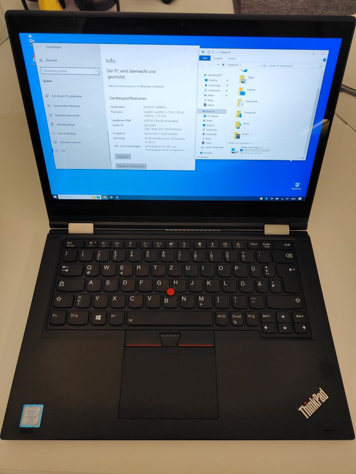 Lenovo Thinkpad Yoga 370 Notebook - 8GB 512 GB SSD Touchdisplay in Düsseldorf