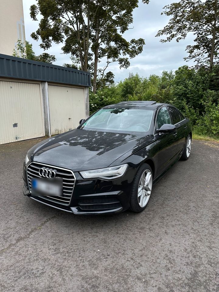 Audi A6 2.0 TDI Matrix, Led, Schiebedach, Leder, 19“ in Langgöns