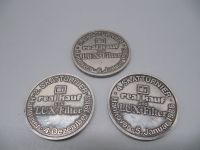 3 x Skat Emblem  Medaille Skatturnier Hannover 1983 / 85 / 86 ! Niedersachsen - Eystrup Vorschau