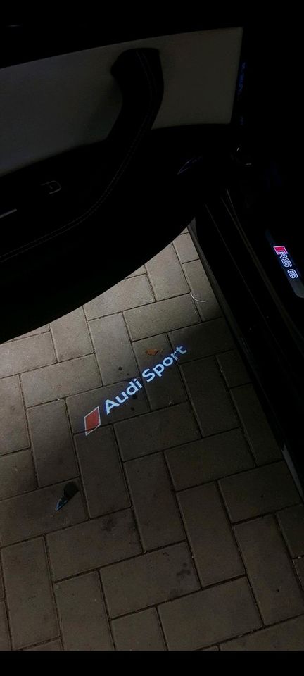 2x Original Audi Tür LED Einstiegsbeleuchtung Audi Sport in Hamburg