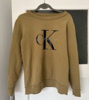 Calvin Klein Pulli XS S Khaki Pullover Sweatshirt dunkelgrün Eimsbüttel - Hamburg Eimsbüttel (Stadtteil) Vorschau