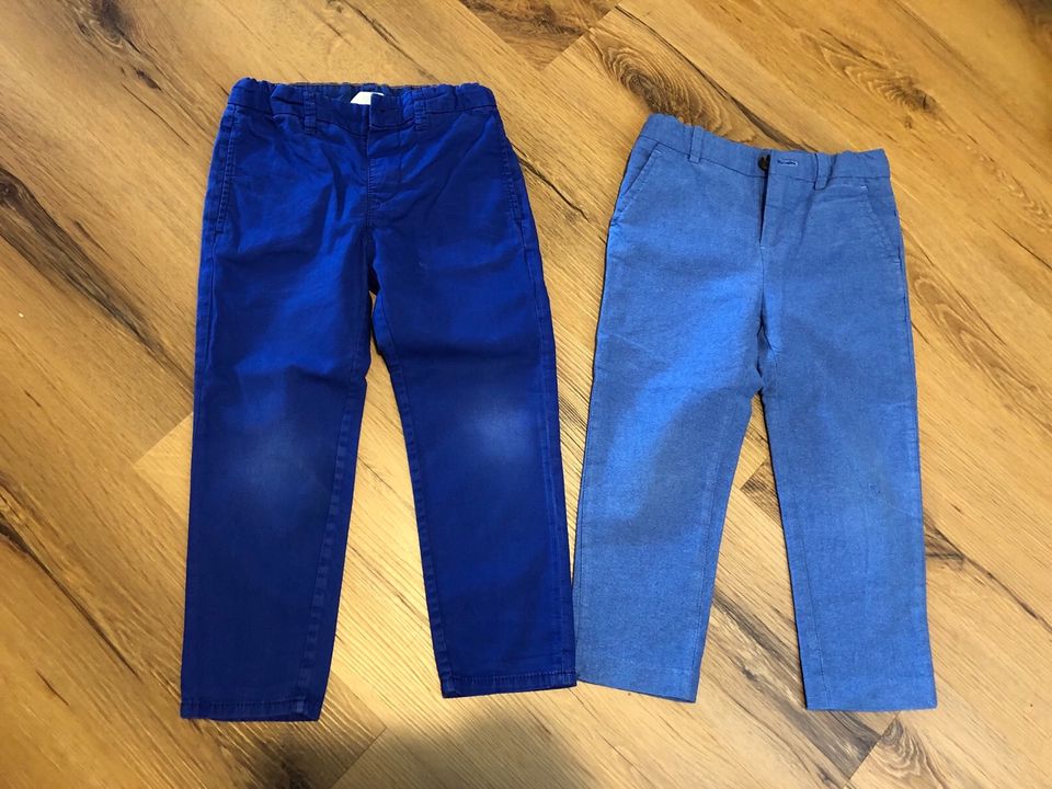 2 dünne Hosen H&M Gr.104 in Freilassing