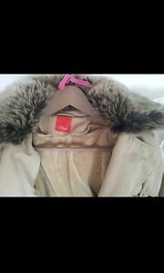 ♥️ S. Oliver Jacke Parka Übergangsjacke camel fake fur 38 M in Loxstedt