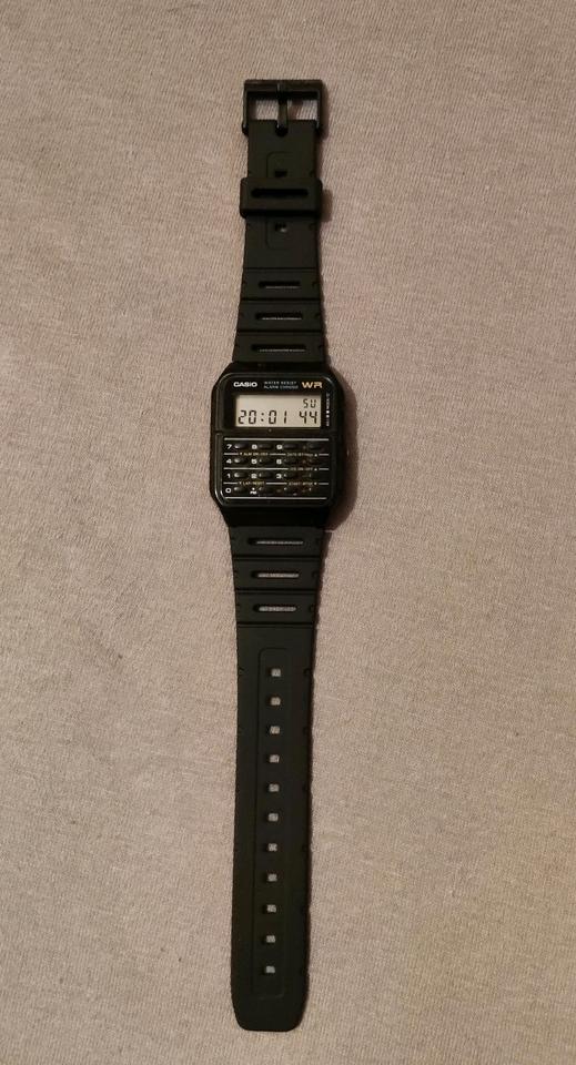 CASIO 437 CA 53W Original 80er Jahre Zuruck in die Zukunft RAR