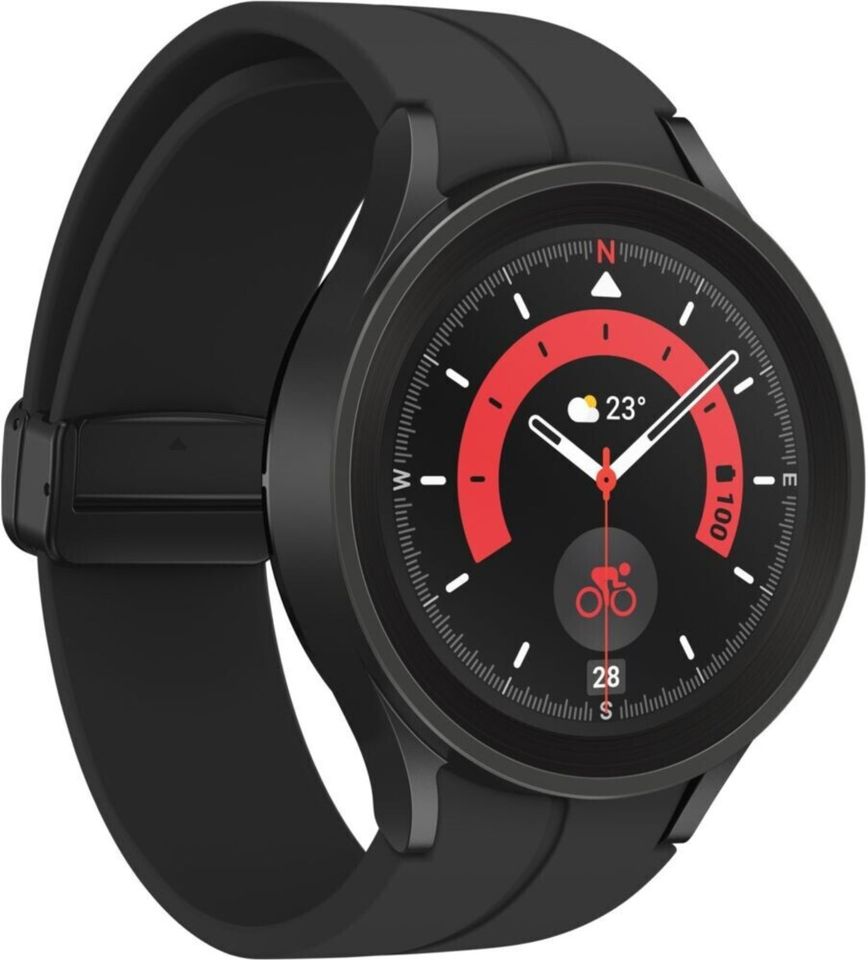 SAMSUNG Galaxy Watch5 Pro 45mm Bluetooth schwarz ⭐ NEU OVP ⭐ in Altenstadt Iller