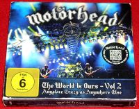 MOTÖRHEAD "THE WÖRLD IS OURS VOL2" DELUXE EDITION 2CD + DVD DIGI Nordrhein-Westfalen - Neuss Vorschau