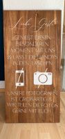 Hochzeit Schild aus Holz für freie Trauung Baden-Württemberg - Neuenstadt Vorschau
