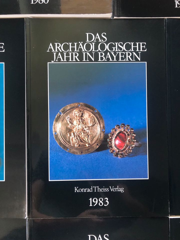 8x Das Archäologische Jahr in Bayern Lot Konvolut 80er in Rosbach (v d Höhe)