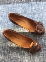 Air Step Schuhe Pumps Ballerina Absatz 6 cm Leder Vintagestil 40 Bayern - Großheirath Vorschau