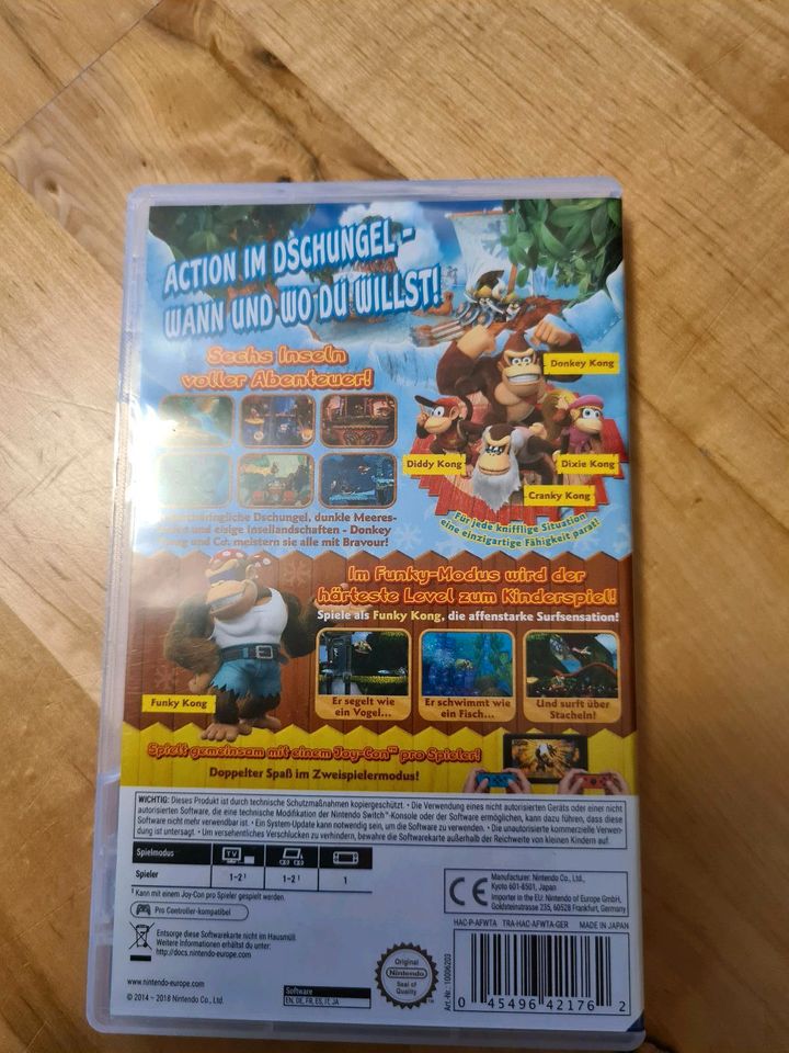 Nintendo Switch Spiel Donkey Kong Country Tropical Freeze in Wermelskirchen