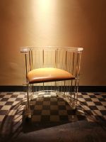 Vintage Lucite Barrel Chair in Hollywood-Regency Ästhetik (2x) Altona - Hamburg Bahrenfeld Vorschau
