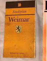 Stadtplan Weimar 1988 DDR BRD Sachsen - Wilsdruff Vorschau