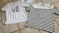 Shirts mit kurzem Arm - 2 Stück - Gr. 42/44 MD Style ---neuwertig Sachsen - Riesa Vorschau