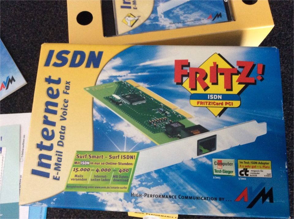 Fritz! ISDN Fritz!Card PCI AVM Artikelnummer 2000 1700 in Niedersachsen -  Oldenburg | Netzwerk & Modem gebraucht kaufen | eBay Kleinanzeigen ist  jetzt Kleinanzeigen