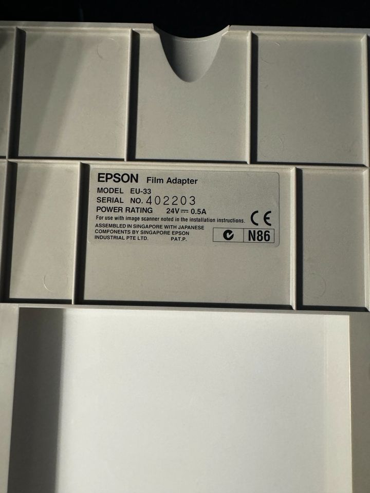 Epson Perfection 1240U Photo & Epson Film Adapter EU-33 in Berlin