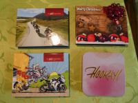 ❤️ 4St. Motorrad Gutschein Geschenk  BOX FÜR GESCHENK KARTE ⚠️ Schleswig-Holstein - Großenaspe Vorschau