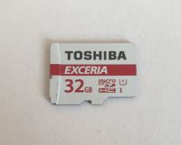 Speicherkarte Toshiba EXCERIA 32GB UHS-1 microSDHC Card Class 10 Hessen - Langen (Hessen) Vorschau
