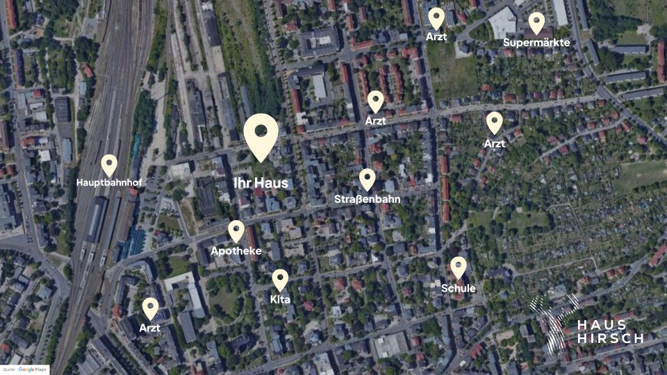 Exklusives Wohnglück in der Innenstadt: Schlüsselfertiges Mehrfamilienhaus im KFW 40 Standard in Gera