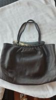 Tasche True Vintage braun Leder ca. 50/60er Jahre Rheinland-Pfalz - Bad Breisig  Vorschau