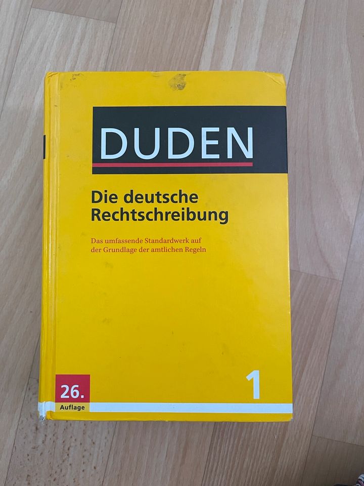 Duden, die deutsche Rechtschreibung 26. Auflage in Dresden