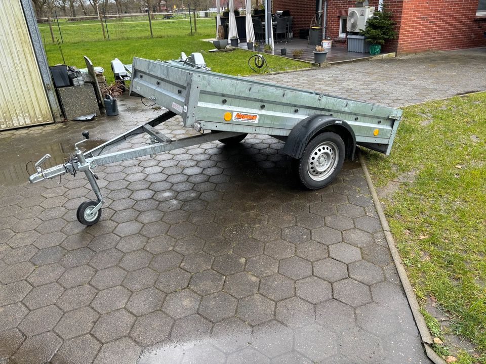 Anhängerverleih / Anhänger mieten kippbar 750kg offen in Leer (Ostfriesland)