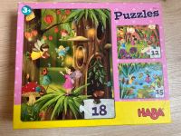 Haba Puzzle Feen mit Glitzer Düsseldorf - Holthausen Vorschau