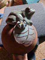 Zaunkugel Rosenkugel Keramik mit Frosch Bayern - Vohenstrauß Vorschau