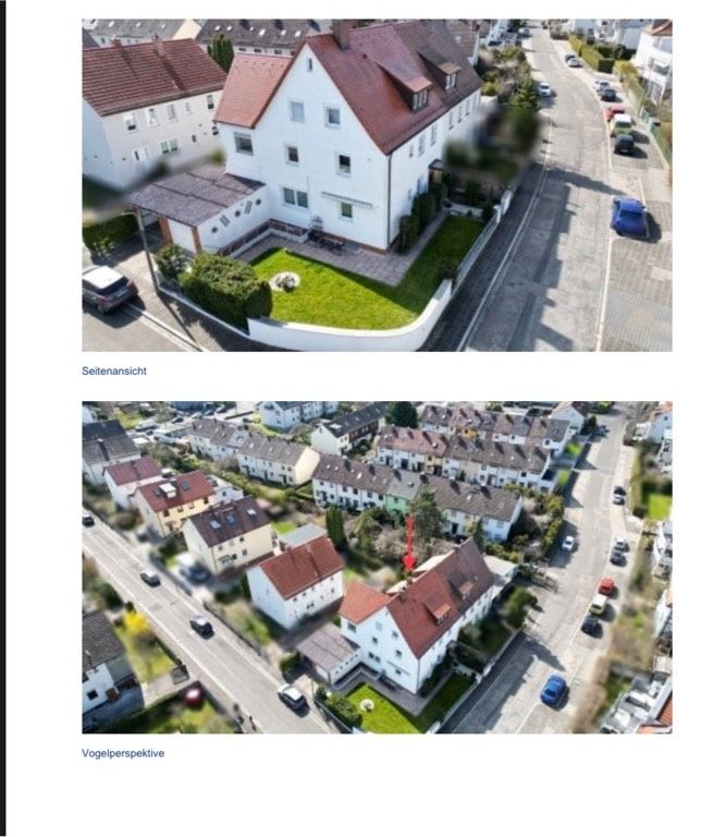 PRIVAT Verkauf Dreifamilienhaus im bevorzugten Stadtteil Eibach in Nürnberg (Mittelfr)