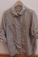 Bluse Leinen beige/braun  44/46 Nordrhein-Westfalen - Gescher Vorschau