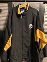 vintage reebok jacke steelers Hessen - Fulda Vorschau