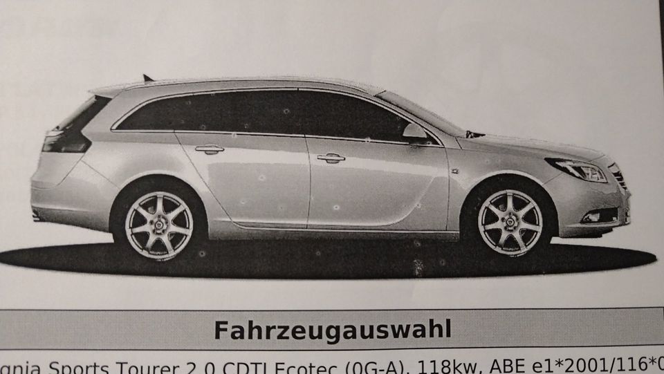4 Winterreifen 225/50 R17 auf Alufelgen für Opel Insignia in Oberhausen