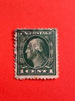 Briefmarke: USA, 1 Cent, George Washington Dithmarschen - Heide Vorschau