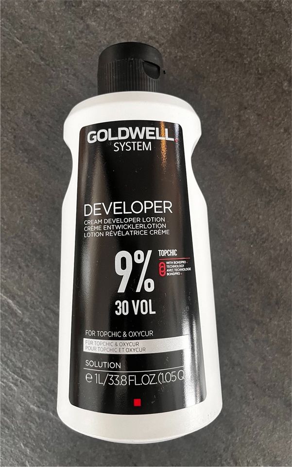 GOLDWELL Developer 9% Entwickler Blondierung Topchic&Oxycur 1l in Berlin